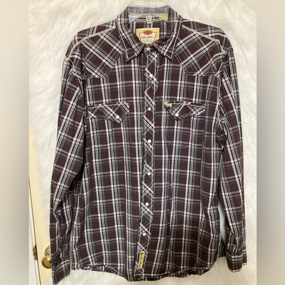 Western Long Sleeve Button Down size XL